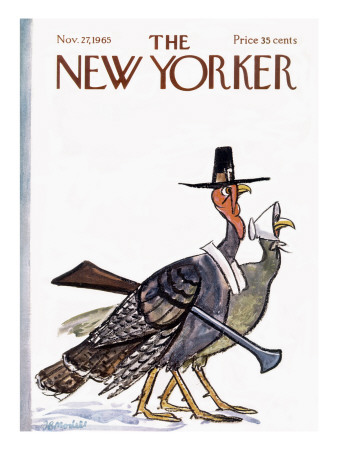 The New Yorker Cover - November 27, 1965 by Frank Modell Pricing Limited Edition Print image