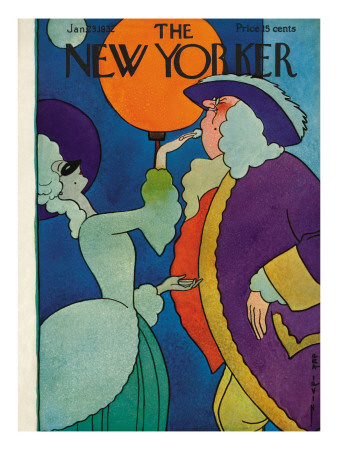 The New Yorker Cover - January 23, 1932 by Rea Irvin Pricing Limited Edition Print image