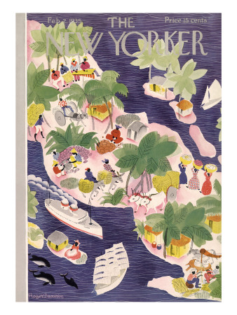 The New Yorker Cover - February 2, 1935 by Roger Duvoisin Pricing Limited Edition Print image