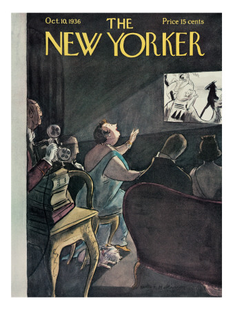The New Yorker Cover - October 10, 1936 by Helen E. Hokinson Pricing Limited Edition Print image