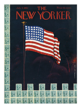 The New Yorker Cover - July 4, 1942 by Rea Irvin Pricing Limited Edition Print image