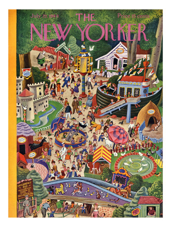 The New Yorker Cover - July 29, 1944 by Tibor Gergely Pricing Limited Edition Print image