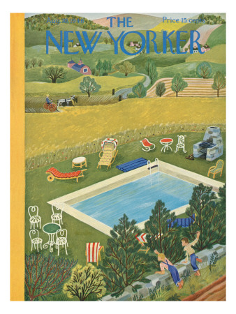 The New Yorker Cover - August 10, 1946 by Ilonka Karasz Pricing Limited Edition Print image