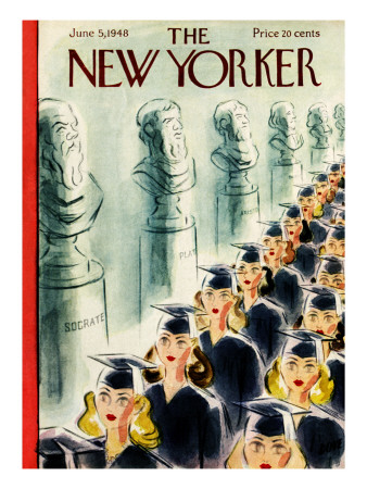 The New Yorker Cover - June 5, 1948 by Leonard Dove Pricing Limited Edition Print image