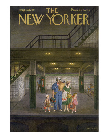The New Yorker Cover - August 13, 1949 by Edna Eicke Pricing Limited Edition Print image