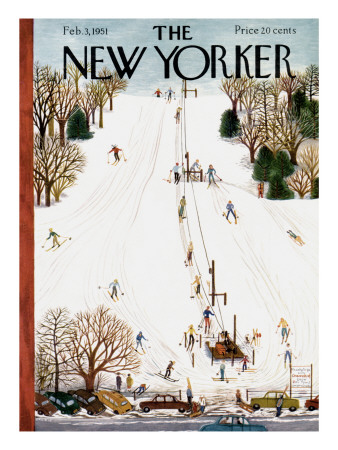 The New Yorker Cover - February 3, 1951 by Ilonka Karasz Pricing Limited Edition Print image