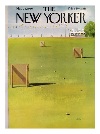 The New Yorker Cover - May 26, 1956 by Arthur Getz Pricing Limited Edition Print image