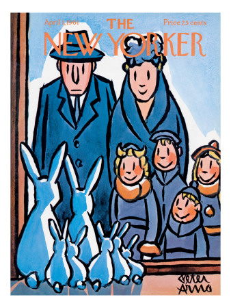 The New Yorker Cover - April 1, 1961 by Peter Arno Pricing Limited Edition Print image