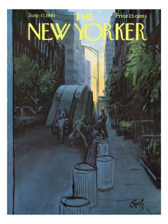The New Yorker Cover - June 17, 1961 by Arthur Getz Pricing Limited Edition Print image