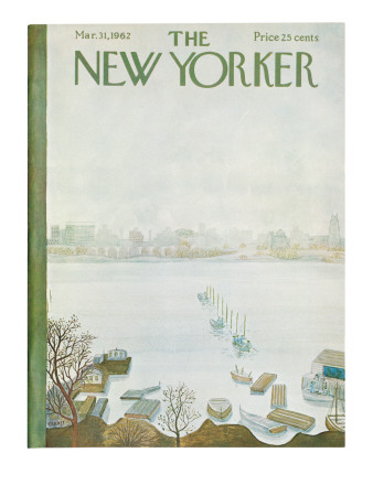 The New Yorker Cover - March 31, 1962 by Ilonka Karasz Pricing Limited Edition Print image