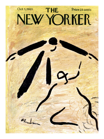 The New Yorker Cover - October 5, 1963 by Abe Birnbaum Pricing Limited Edition Print image
