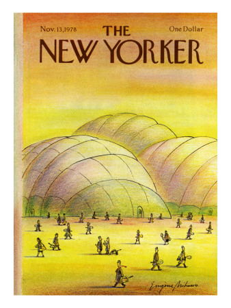 The New Yorker Cover - November 13, 1978 by Eugène Mihaesco Pricing Limited Edition Print image