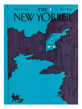 The New Yorker Cover - September 21, 1981 by Arthur Getz Pricing Limited Edition Print image