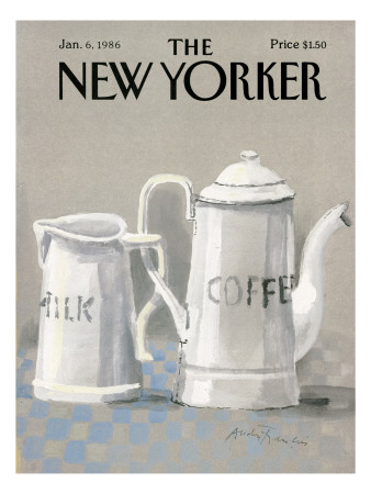 The New Yorker Cover - January 6, 1986 by Andre Francois Pricing Limited Edition Print image
