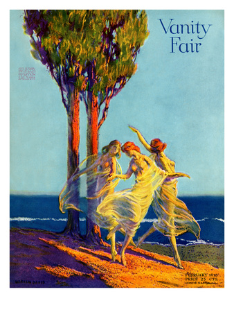 Vanity Fair Cover - February 1918 by Warren Davis Pricing Limited Edition Print image