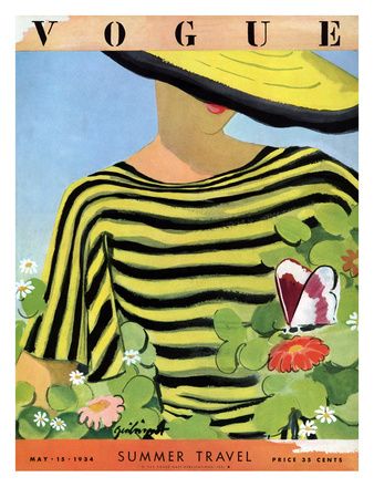 Vogue Cover - May 1934 by Alix Zeilinger Pricing Limited Edition Print image