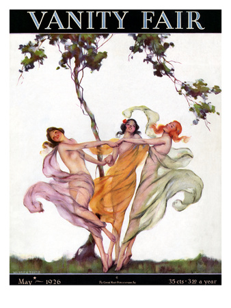 Vanity Fair Cover - May 1926 by Warren Davis Pricing Limited Edition Print image