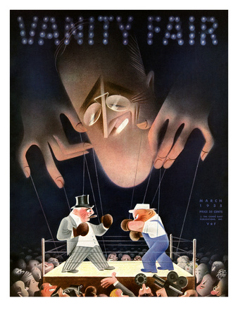 Vanity Fair Cover - March 1935 by Garretto Pricing Limited Edition Print image