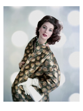 Vogue - November 1958 by Karen Radkai Pricing Limited Edition Print image