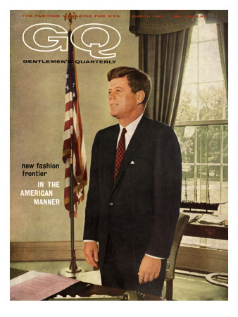 Gq Cover - March 1962 by David Drew Zingg Pricing Limited Edition Print image