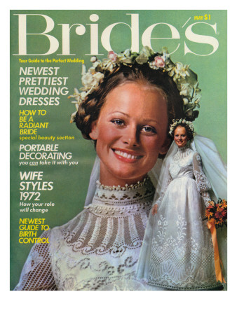 Brides Cover - May 1972 by Richard Ballarian Pricing Limited Edition Print image
