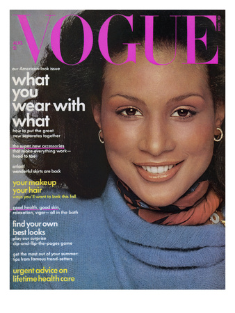 Vogue Cover - August 1974 by Francesco Scavullo Pricing Limited Edition Print image