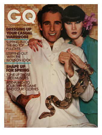 Gq Cover - April 1976 by Albert Watson Pricing Limited Edition Print image