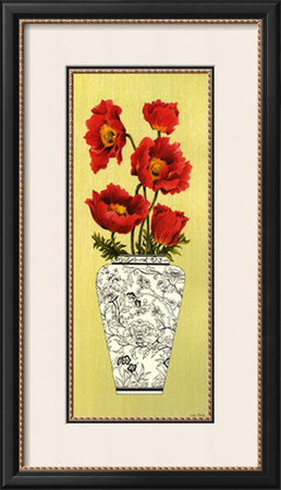 Chinois Poppy Petite by Judy Shelby Pricing Limited Edition Print image