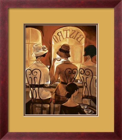 Rendez-Vous Au Bistro by Trish Biddle Pricing Limited Edition Print image