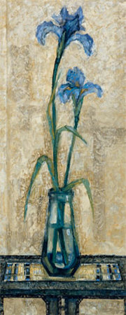 Deco Iris I by Natasha Rosova Pricing Limited Edition Print image