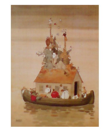 Spring Cleaning Noah's Ark by Heath Robinson Pricing Limited Edition Print image