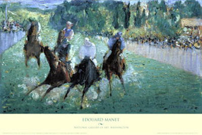 At The Races by Edouard Manet Pricing Limited Edition Print image