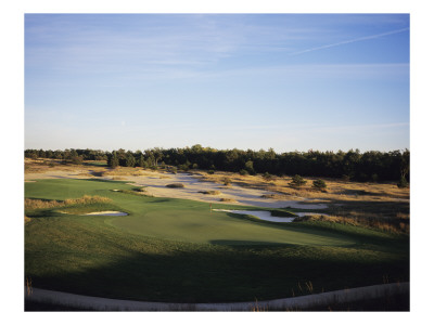 Forest Dunes Golf Club, Hole 17 by Stephen Szurlej Pricing Limited Edition Print image