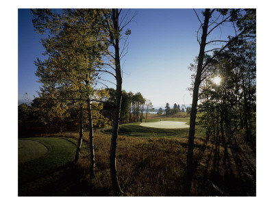 Osprey Meadow At Tamrack Resort, Hole 16 by Stephen Szurlej Pricing Limited Edition Print image
