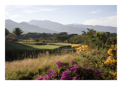 Vista Vallarta Golf Course, Hole 9 by Stephen Szurlej Pricing Limited Edition Print image