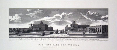 Das Neue Palais, 1770 by Potsdam Pricing Limited Edition Print image