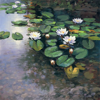 Waterlilies Ii by Joop Smits Pricing Limited Edition Print image