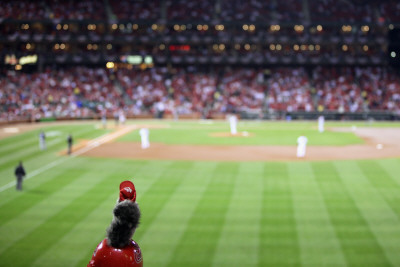 Milwaukee Brewers V St. Louis Cardinals - Playoffs Game Four, St Louis, Mo - October 13 by Jonathan Ferrey Pricing Limited Edition Print image