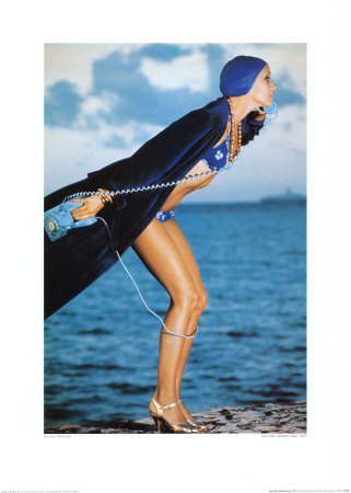 Jerry Hall, Jamaica, May, 1975 by Norman Parkinson Pricing Limited Edition Print image