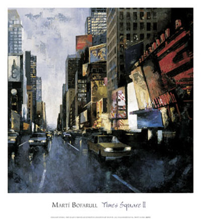 Times Square Ii by Marti Bofarull Pricing Limited Edition Print image