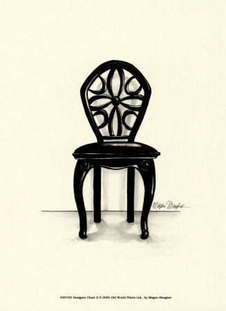Designer Chair Ii by Megan Meagher Pricing Limited Edition Print image