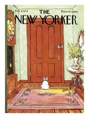 The New Yorker Cover - February 4, 1974 by George Booth Pricing Limited Edition Print image