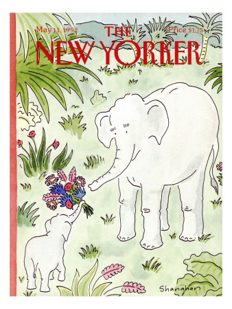 The New Yorker Cover - May 11, 1992 by Danny Shanahan Pricing Limited Edition Print image