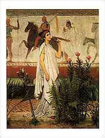 A Greek Woman by Sir Lawrence Alma-Tadema Pricing Limited Edition Print image