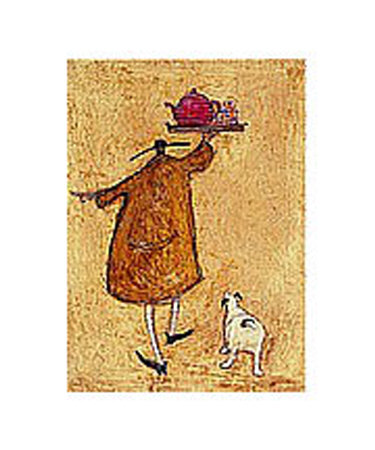 Tea For Two by Sam Toft Pricing Limited Edition Print image