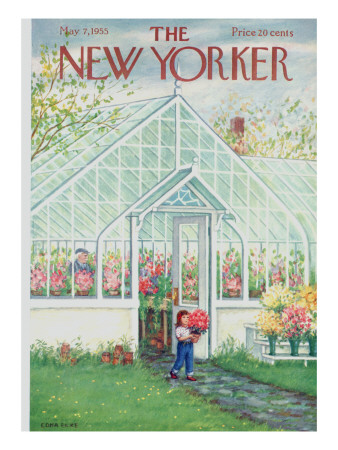 The New Yorker Cover - May 7, 1955 by Edna Eicke Pricing Limited Edition Print image