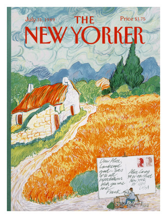 The New Yorker Cover - July 31, 1989 by Kenneth Mahood Pricing Limited Edition Print image