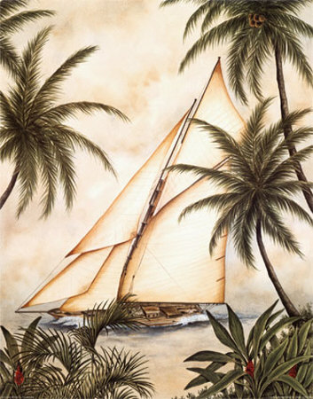 Island Schooner Ii by Dianne Krumel Pricing Limited Edition Print image