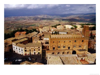 Palazzo Del Popolo From Torre Del Moro, Orvieto, Italy by Craig Pershouse Pricing Limited Edition Print image