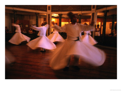 Whirling Dervishes, Istanbul, Turkey by Phil Weymouth Pricing Limited Edition Print image
